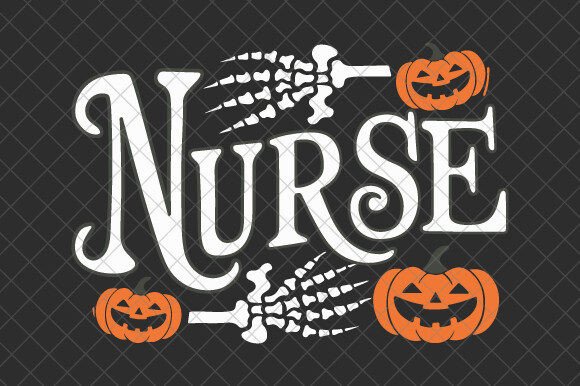 Coquette Halloween Black Bow Fall Nurse Graphics