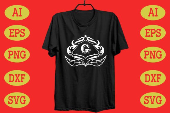 Monogram G: Graphics for T-Shirt Designs