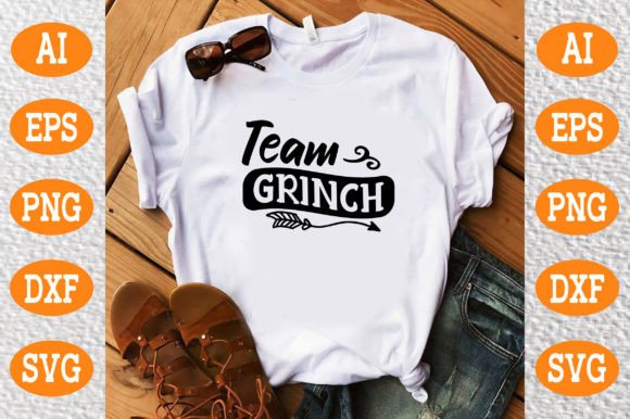 Team Grinch Svg: Festive Graphics for T-Shirt Designs